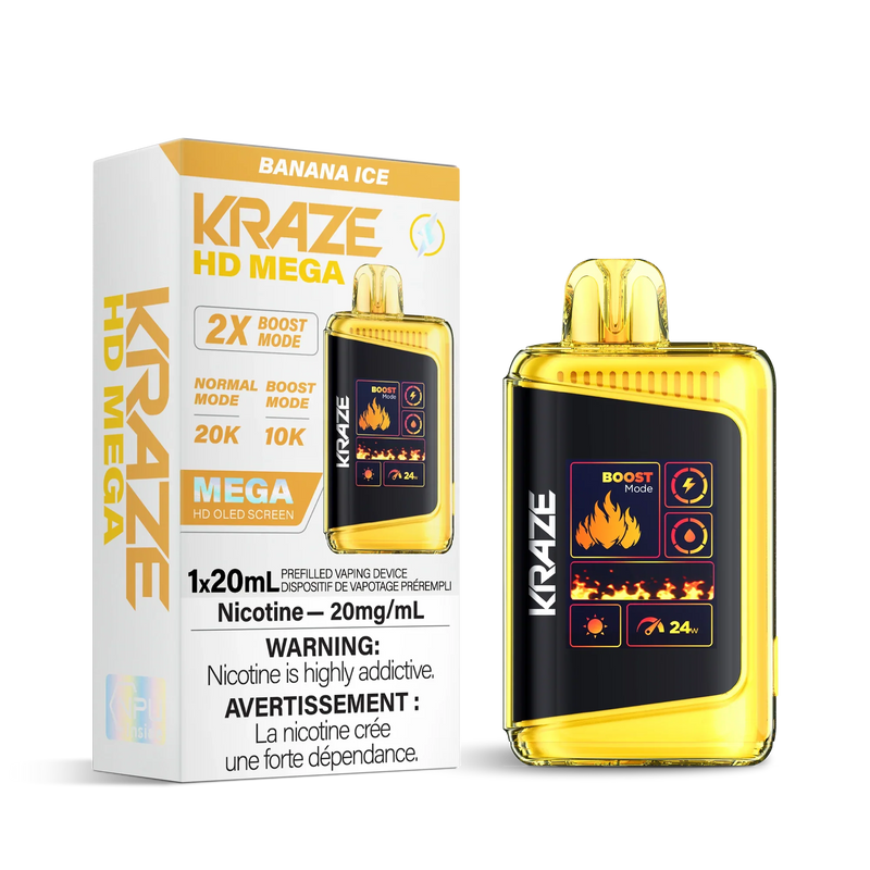 Kraze 20K — Banana Ice