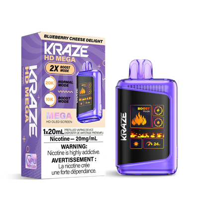 Kraze 20K — Blueberry Cheese Delight