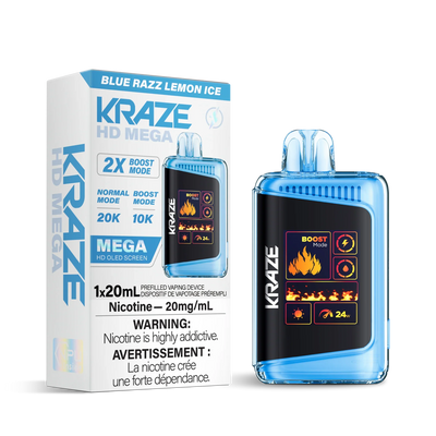Kraze 20K — Blue Razz Lemon Ice
