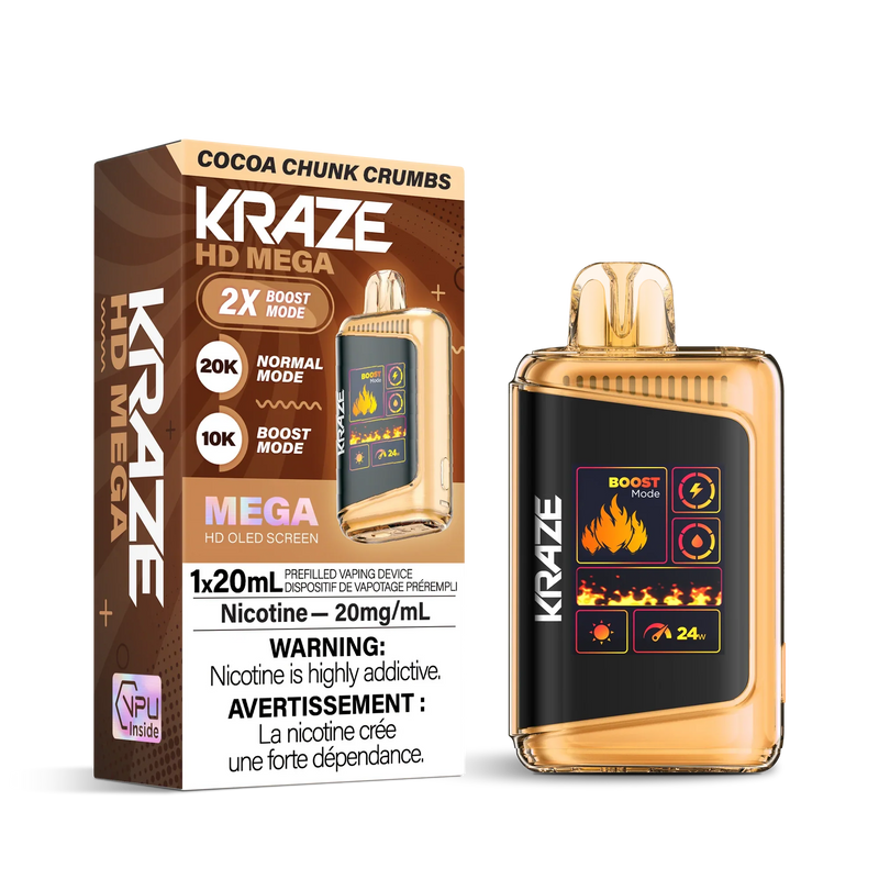 Kraze 20K — Cocoa Chunk Crumbs
