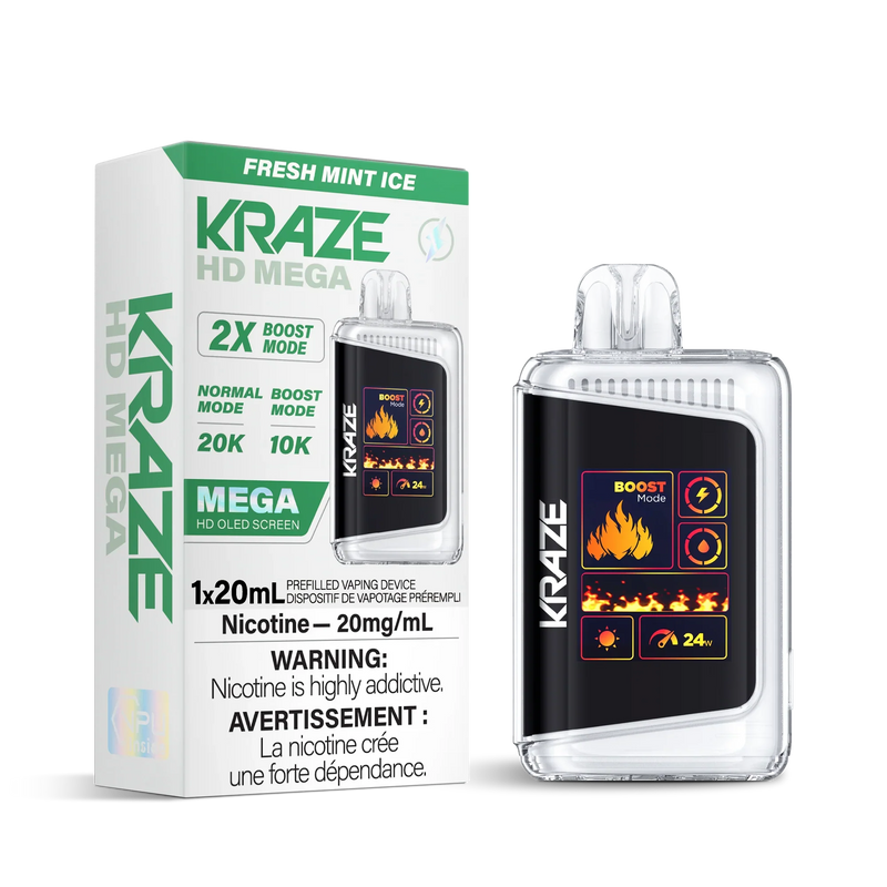Kraze 20K — Fresh Mint Ice