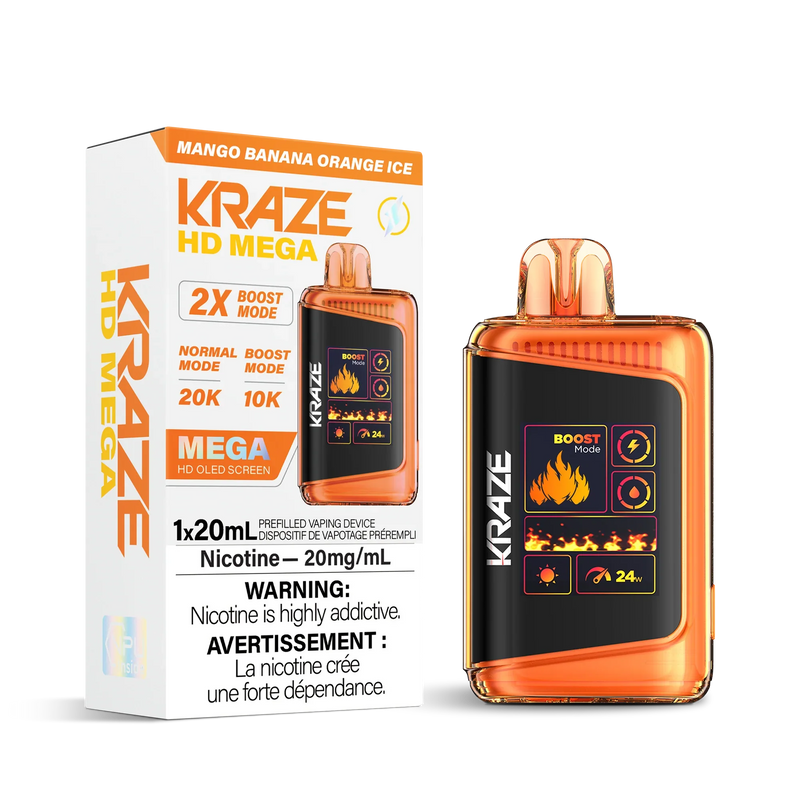 Kraze 20K — Mango Banana Orange Ice