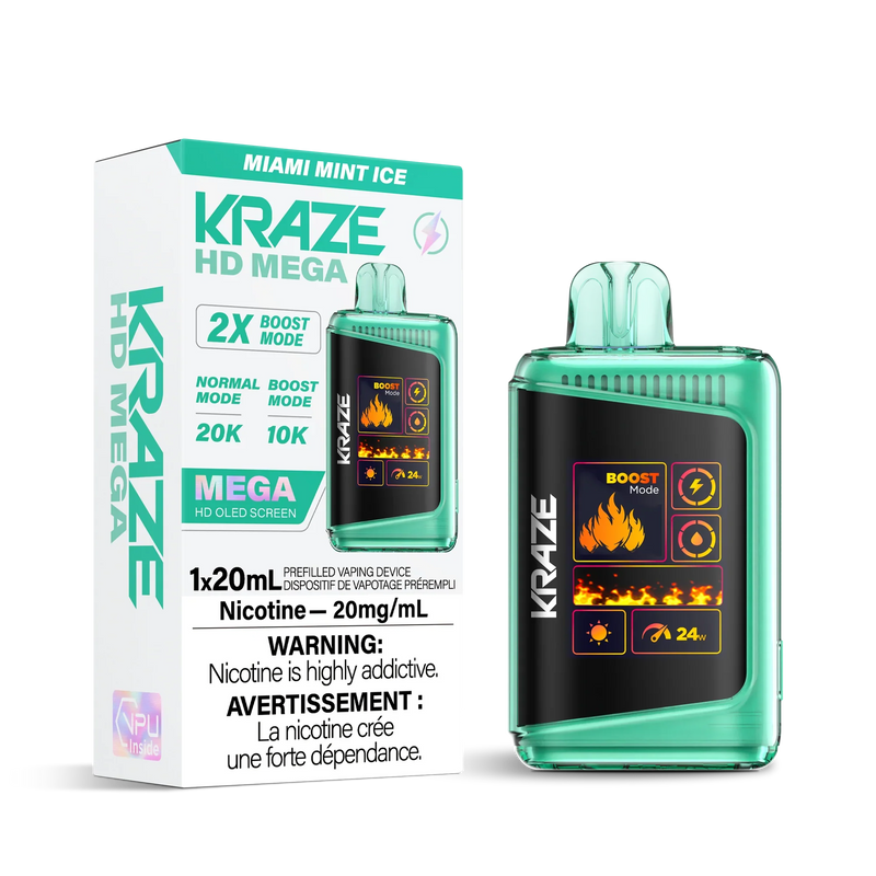 Kraze 20K — Miami Mint Ice
