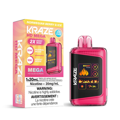 Kraze 20K — Norwegian Berry G Ice