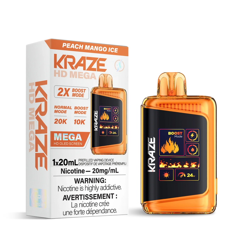 Kraze 20K — Peach Mango Ice