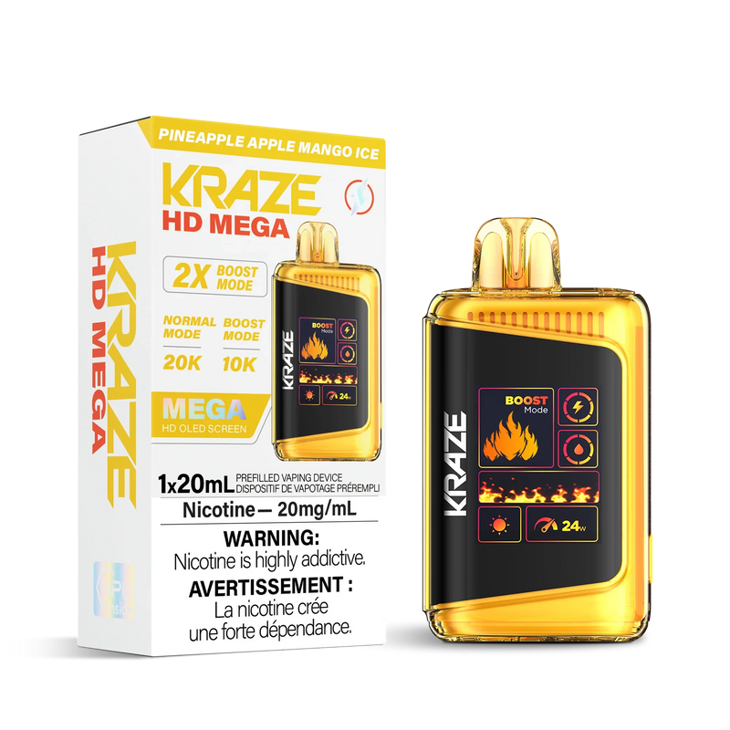Kraze 20K — Pineapple Apple Mango Ice
