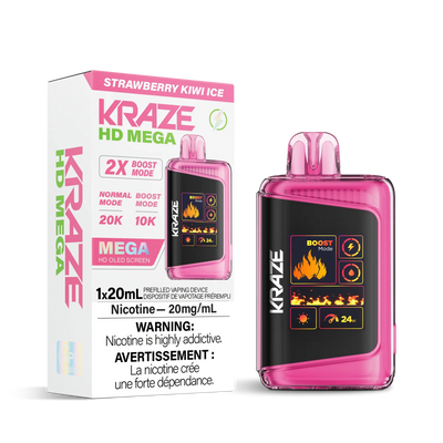 Kraze 20K — Strawberry Kiwi Ice