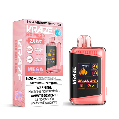 Kraze 20K — Strawberry Swirl