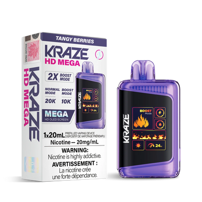 Kraze 20K — Tangy Berries
