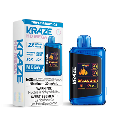 Kraze 20K — Tripple Berry Ice