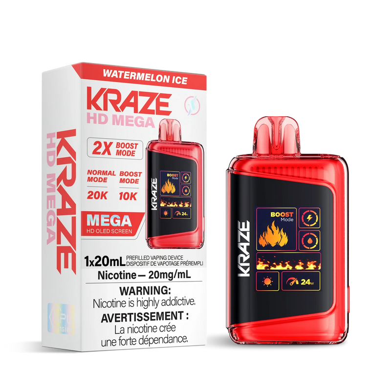 Kraze 20K — Watermelon Ice