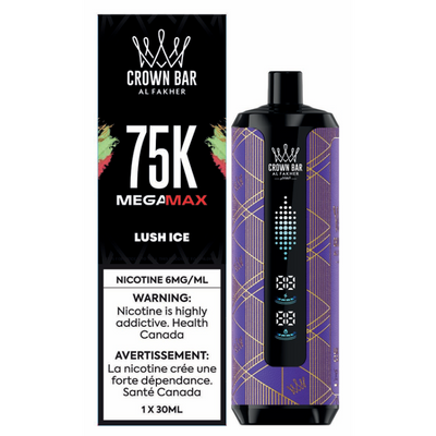 Crown Bar Mega Max 75k - Lush Ice