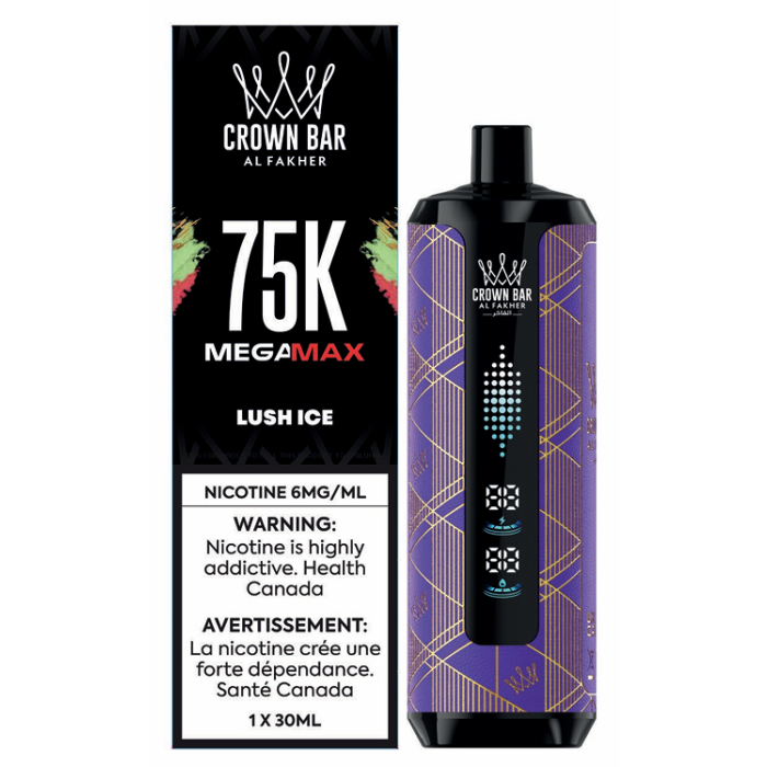 Crown Bar Mega Max 75k - Lush Ice