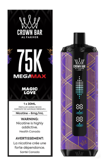Crown Bar Mega Max 75k - Magic Love