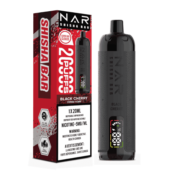 Nar Bar 20K — Black Cherry