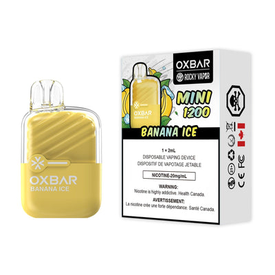 OXBAR Mini 1200 — Banana Ice