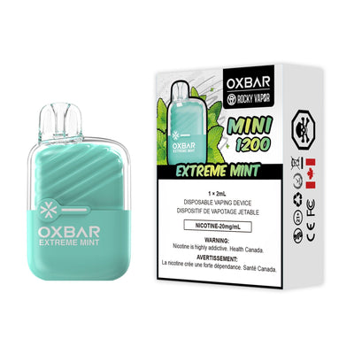 OXBAR Mini 1200 — Extreme Mint