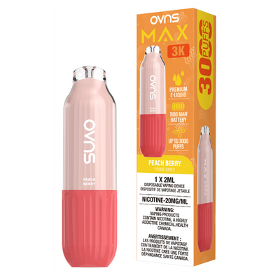 OVNS Max — Peach Raspberry