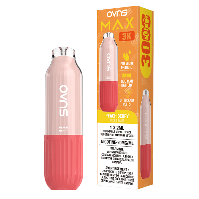 OVNS Max — Peach Raspberry