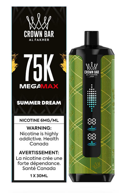 Crown Bar Mega Max 75k - Summer Dream