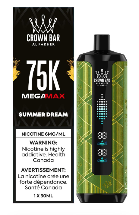 Crown Bar Mega Max 75k - Summer Dream