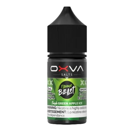 Oxva Flavour Beast 30ml/20mg Green Apple Ice